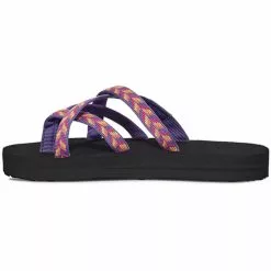 Girls' Teva Olowahu Strappy Sandal -Chubbies Store girls teva olowahu strappy sandal 1019539C RGIP retro geometric imperial palace side 06952.1653591033