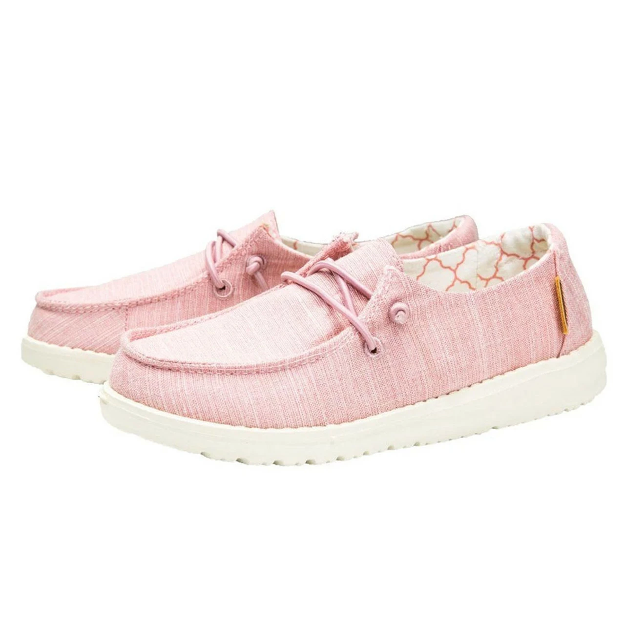 Girls' Hey Dude Wendy Sneakers In Pink 3 Girls' Hey Dude Wendy Sneakers In Pink