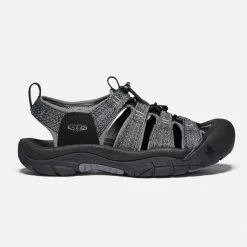 Keen Footwear Men's Keen Newport H2 Shoe 6 Keen Footwear Men's Keen Newport H2 Shoe -Chubbies Store keen mens newport h2 water shoe 1022252 blkstlgr black steel grey side 60740.1658333069