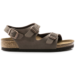 Kids' Birkenstock Roma Sandal -Mocha -Chubbies Store kids birkenstock roma 233073 mocha side 82730.1607617773