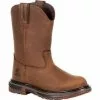 Boys' Rocky Ride Flex Waterproof Western Boot -Chubbies Store kids rocky boots original ride flex waterproof western boot RKW0300C BROWN main 68790.1633130390