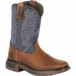 Boys' Rocky Kids' Ride Flex Western Boot