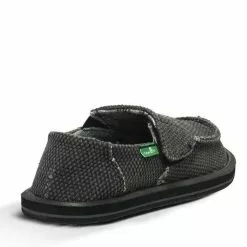 Boys' Sanuk Vagabond Slip-Ons -Chubbies Store kids sanuk vagabond slipons SBF1061Y black back 41928.1640881433