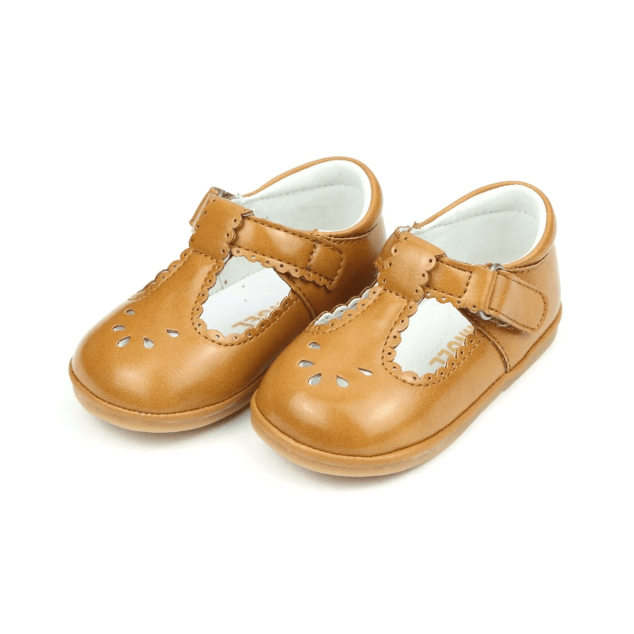 Girls' L'Amour Dottie Scalloped T-Strap Mary Jane 3 Girls' L'Amour Dottie Scalloped T-Strap Mary Jane