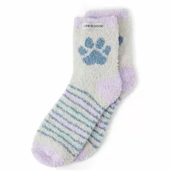 Life Is Good, Inc. Women's Life Is Good Pawprint Snuggle Sock
