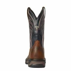 Men's Ariat WorkHog XT Cottonwood Work Boot - Brown Oiled Rowdy -Chubbies Store men ariat workhog xt cottonwood work boot 10038320 RWDYMDNT brown oiled rowdy back 03786.1635175272