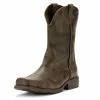 Men's Ariat Rambler Western Boot - Antiqued Grey -Chubbies Store mens ariat rambler western boot 10025171 antiqued grey 86776.1622148286
