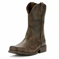 Men's Ariat Rambler Western Boot - Antiqued Grey