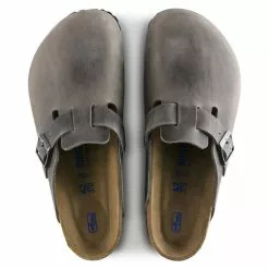 Men's Birkenstock Boston Soft Footbed Clog - Iron 10 Men's Birkenstock Boston Soft Footbed Clog - Iron -Chubbies Store mens birkenstock boston soft bed 1013255 top 72511.1625748368