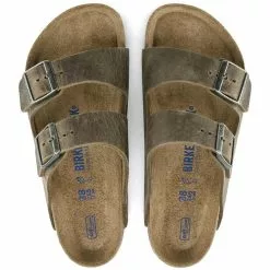 Men's Birkenstock Arizona Soft Footbed Sandal - Faded Khaki -Chubbies Store mens birkenstock srizona soft footbed 1019313 faded khaki top 35471.1642530897