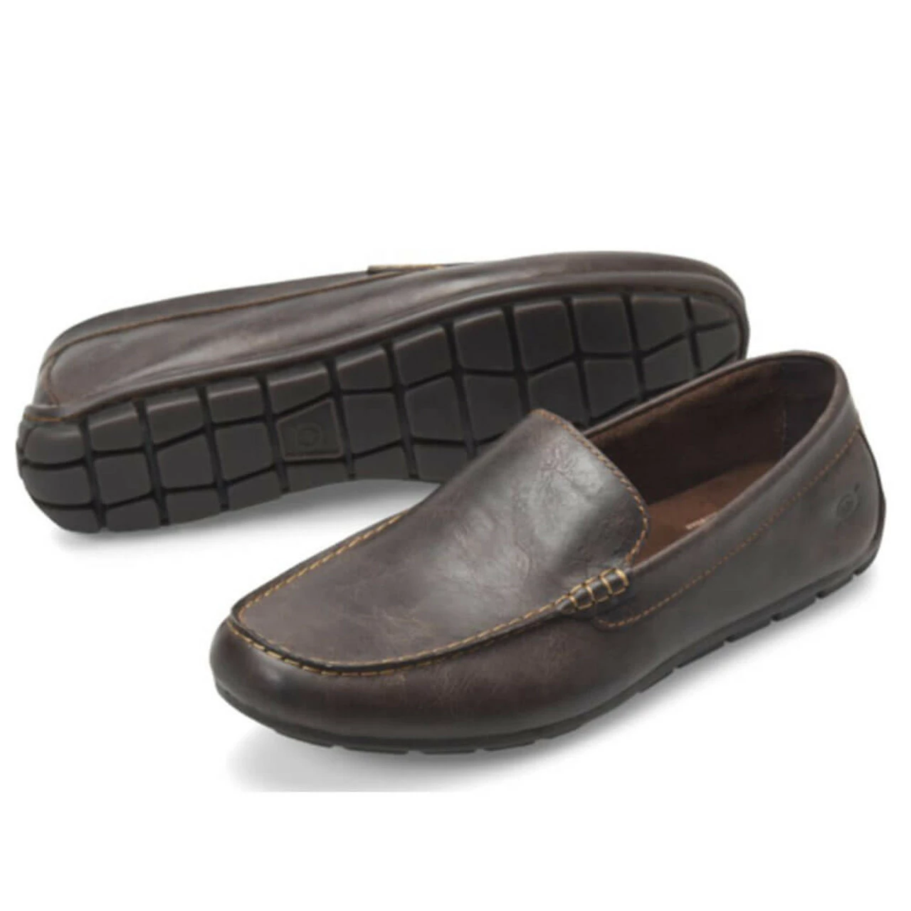 Born Footwear Men's Allan Driving Loafer - Dark Brown 3 Born Footwear Men's Allan Driving Loafer - Dark Brown