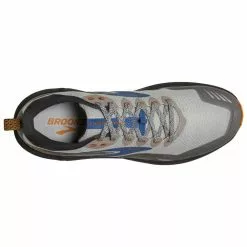 Men's Brooks Cascadia 16 -Chubbies Store mens brooks cascadia 16 sneaker 1103761D 038 oyster grey orange top 55928.1673389239