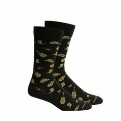 Men's Brown Dog Deep County Socks