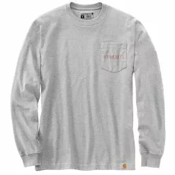 Men's Carhartt Pocket Tough Graphic Long Sleeve Tee -Chubbies Store mens carhartt heavyweight long sleeve pocket tough graphic tee 105426 HGYHGRAY flat 60361.1664823212