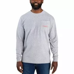 Men's Carhartt Pocket Tough Graphic Long Sleeve Tee