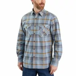 Men's Carhartt Lightweight Rugged Flex Plaid Shirt