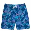 Men's Chubbies 7" The Prehistoric Blues Stretch Swim Trunks -Chubbies Store mens chubbies the prehistoric blues stretch swim trunks 110221 14 NAVY 33480.1650661270