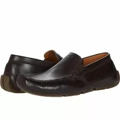 Men's Clarks Markman Plain Dark Brown Drivers