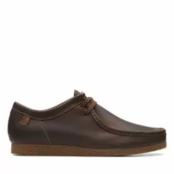 Men's Clarks Shacre II Run Shoe -Chubbies Store mens clarks shacre II run beeswax 26159432 brown side2 84805.1631121101