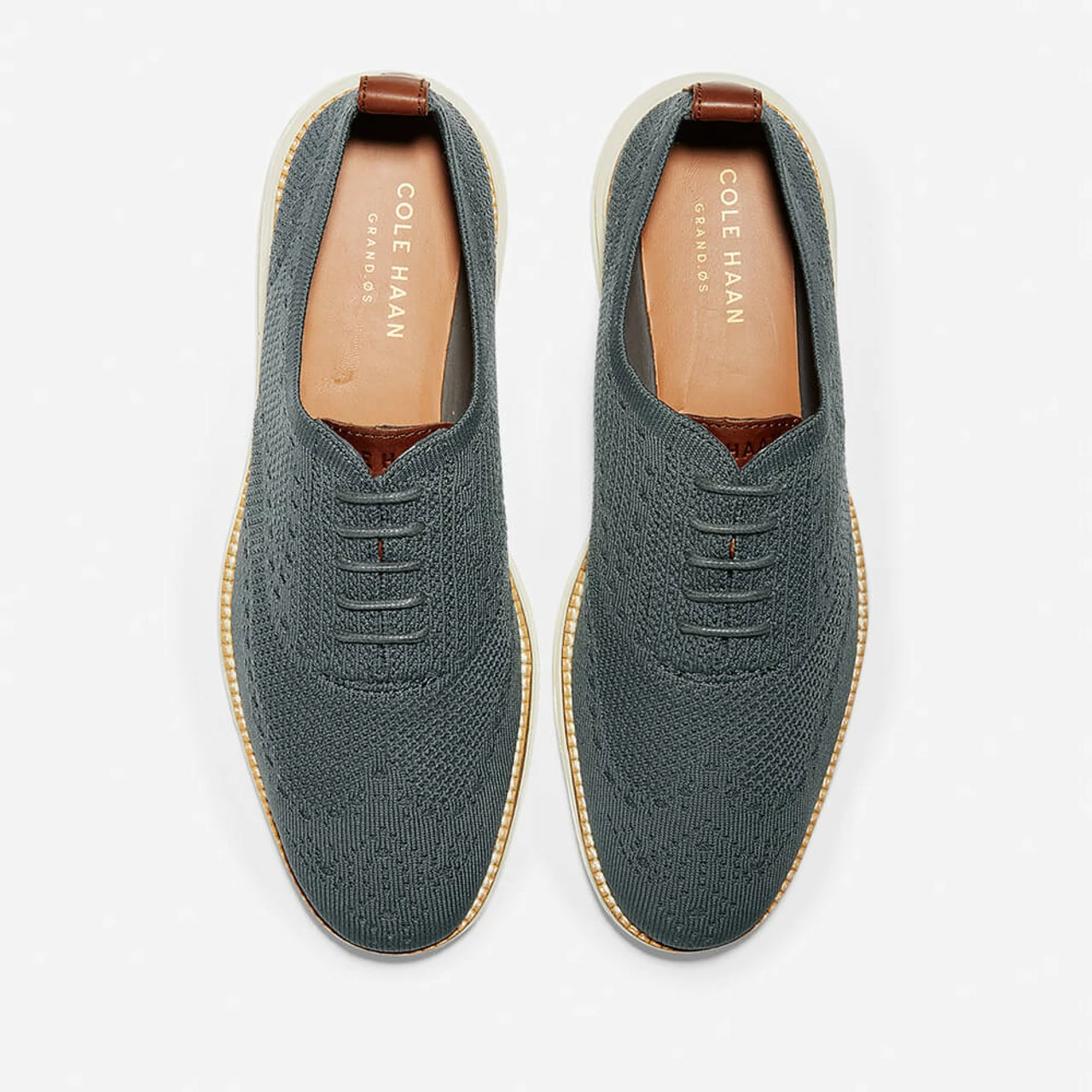 Men's Cole Haan Original Grand Wingtip Oxford - Magnet Stitchlite™ Ivory 4 Men's Cole Haan Original Grand Wingtip Oxford - Magnet Stitchlite™ Ivory - Image 2