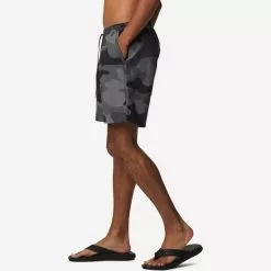 Columbia Sportswear Men's Columbia 8" Summerdry Short -Chubbies Store mens columbia summerdry short 1930461 012BlackModCamo side 53431.1643752575