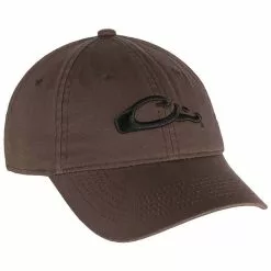 Men's Drake Cotton Twill Large Logo Cap