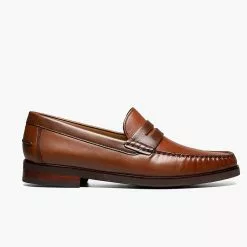 Men's Florsheim Berkley Flex Moc Toe Penny Loafer - Cognac Multi -Chubbies Store mens florsheim berkley flex moc toe penny loafer 12195 229CognacMulti side 37425.1622643748