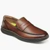Men's Florsheim Central Moc Toe Penny Loafer -Chubbies Store mens florsheim central moc toe penny loafer 13372 221COGNC cognac 37738.1648826362