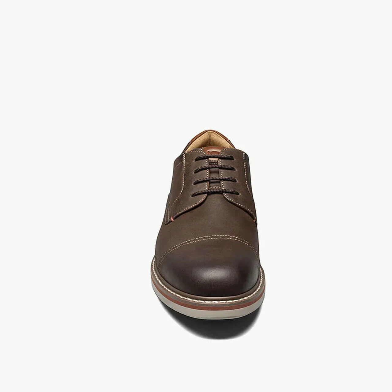 Men's Florsheim Norwalk Cap Toe Oxford Dress Shoe - Brown CH 5 Men's Florsheim Norwalk Cap Toe Oxford Dress Shoe - Brown CH - Image 3