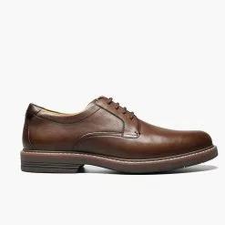 Men's Florsheim Norwalk Plain Toe Oxford -Chubbies Store mens florsheim norwalk plain toeoxford dress shoe 13369 222CognacTumbled side2 99106.1635275009