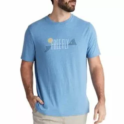 Men's Free Fly Short Sleeve Coastal Cruises Tee