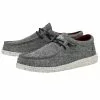 Men's Hey Dude Wally Eco Linen - Black 2 Men's Hey Dude Wally Eco Linen - Black -Chubbies Store mens hey dude wally eco linen shoe 112474987 black main 67313.1666901397