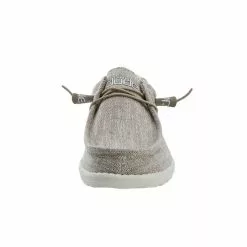 Men's Hey Dude Beige Wally Woven Shoe -Chubbies Store mens hey dude wally woven 110390500 beige front 62541.1632774460