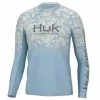 Men's Huk Long Sleeve Icon X Inside Reef Fade Shirt