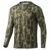 Men's Huk Icon X Mossy Oak Shirt -Chubbies Store mens huk icon x mossy oak hoodie H1200454 922mobt 97948.1669996542