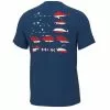 Men's Huk Short Sleeve KC Flag Fish Tee 2 Men's Huk Short Sleeve KC Flag Fish Tee -Chubbies Store mens huk kc flag fish tee H1000415 489 set sail blue main 03238.1675179886