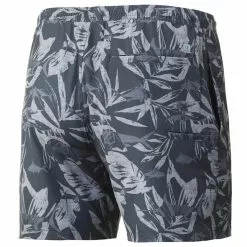 Men's HUK Pursuit Ocean Palm Volley Swim Short -Chubbies Store mens huk pursuit ocean palm volley swim short H2000142 013VOLCA volcanic ash back 24706.1644680741