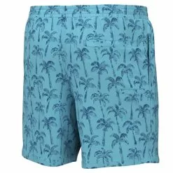 Men's Huk Pursuit Volley Small Palm Short -Chubbies Store mens huk pursuit volley small palm shorts H2000164 308 ipanema blue back 90908.1675455534