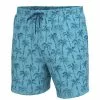 Men's Huk Pursuit Volley Small Palm Short -Chubbies Store mens huk pursuit volley small palm shorts H2000164 308 ipanema blue main 95880.1675455534