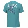 Men's Huk Short Sleeve Sword Palm Tee -Chubbies Store mens huk sword palm tee H1000395 308 blue main 98051.1675118211