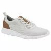 Men's Johnston & Murphy Amherst Knit U-Throat Sneaker - Off White
