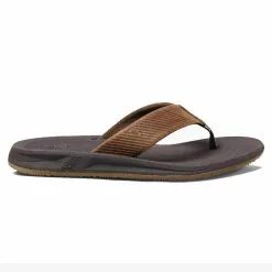 Reef Brazil Men's Reef Leather Phantom II Flip Flops - Bronze -Chubbies Store mens leather phantom ii 3YOO bronze side 95077.1654185505