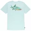 Men's Marsh Wear Floral T-Shirt -Chubbies Store mens marsh wear floral tee MWT1070 chambray main 67180.1680728303