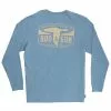 Men's Marsh Wear Long Sleeve Duck Patch Tee -Chubbies Store mens marsh wear long sleeve duck patch MWT2022 slate blue main 46573.1661875975