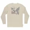 Men's Marsh Wear Long Sleeve Mallards Tee -Chubbies Store mens marsh wear long sleeve mallards MWT2030 latte main 39288.1661876281