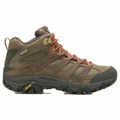 Men's Merrell Moab 3 Prime Mid Waterproof Shoe -Chubbies Store mens merrell moab 3 prime mid waterproof boot J035763 canteen side 46708.1671041977