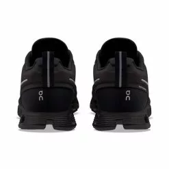 On Running Men's On Cloud 5 Waterproof -Chubbies Store mens on running cloud 5 waterproof sneaker 59W 98842 all black back 55322.1672245271