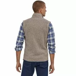 Men's Patagonia Better Sweater Fleece Vest -Chubbies Store mens patagonia better sweater fleece vest 25882 ORTN oar tan lifestyle back 24899.1662042538