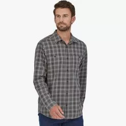 Men's Patagonia Pima Cotton Long Sleeve Button Up Shirt