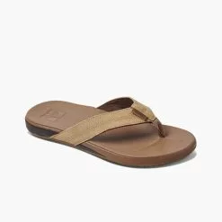 Reef Brazil Men's Reef Cushion Pantom LE Flip Flops -Chubbies Store mens reef cushion phantom le 3FEZ BRZ bronze front 72694.1621539575